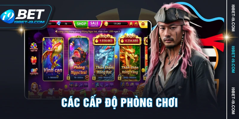 Các cấp độ phòng chơi